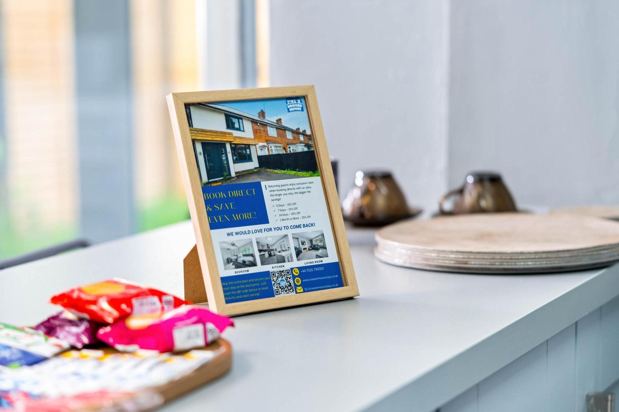 Stylish 3 Bedroom Home Away From Home Μπέρμιγχαμ Εξωτερικό φωτογραφία